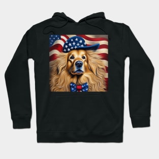 All America Golden Retriever Hoodie